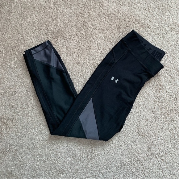 Under Armour Pants - Under Armour Color Block Workout Leggings